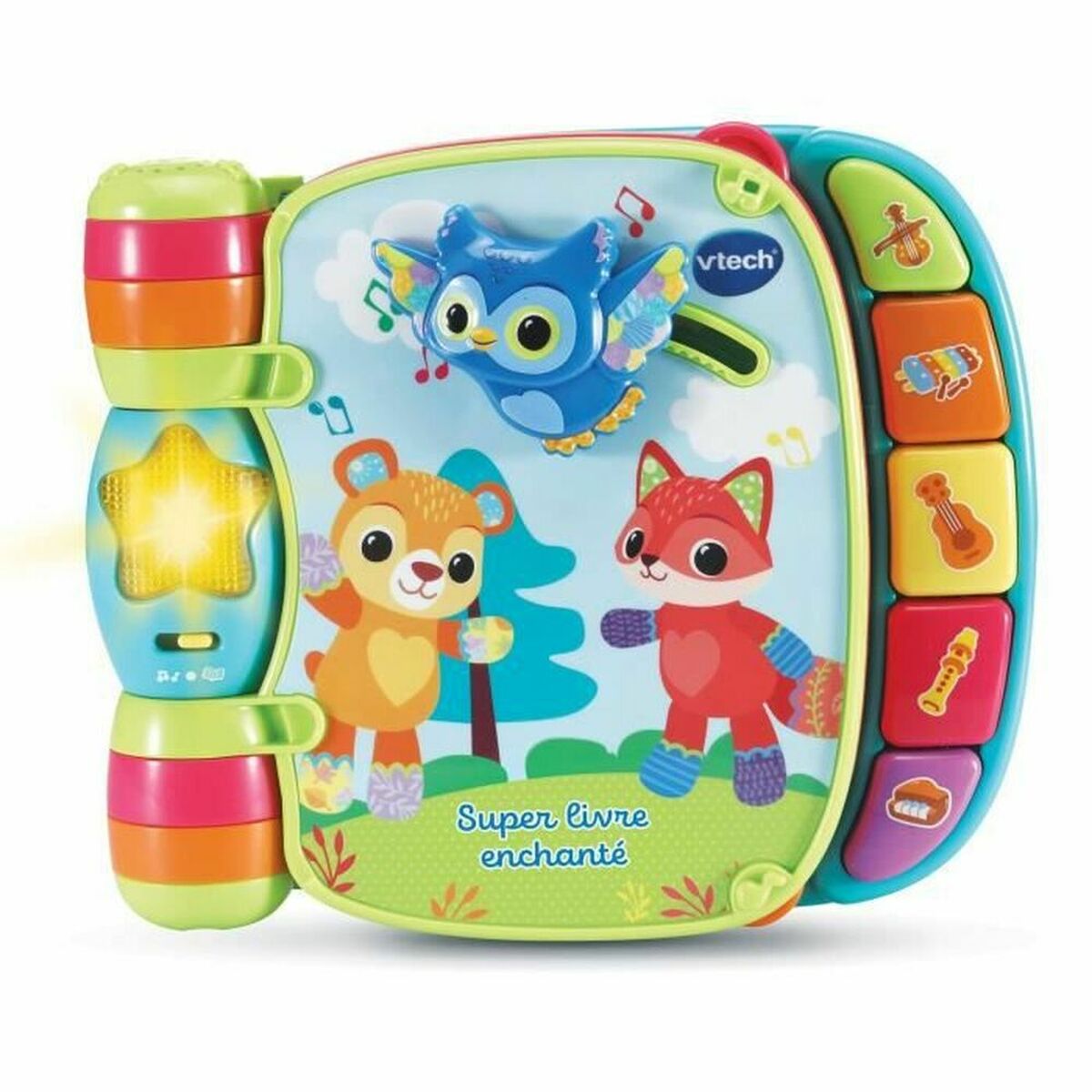 Libro interactivo infantil Vtech Baby Super Enchanted Book of Baby Kitties - Tuparafarma