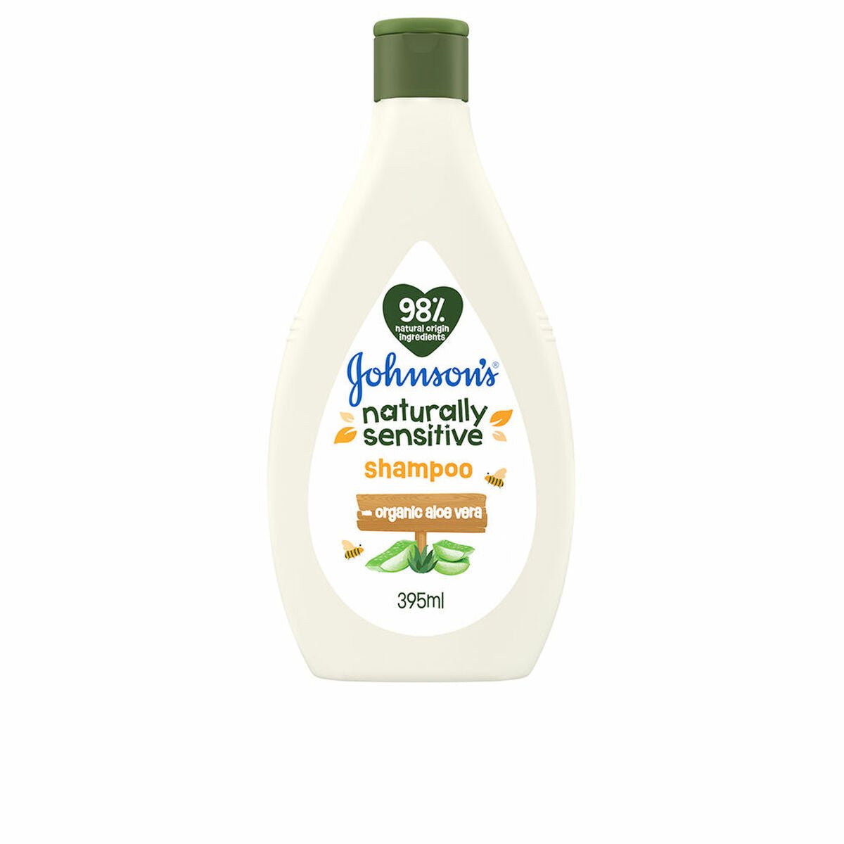 Champú para Niños Johnson's BABY BIO NATURALLY SENSITIVE 395 ml - Tuparafarma