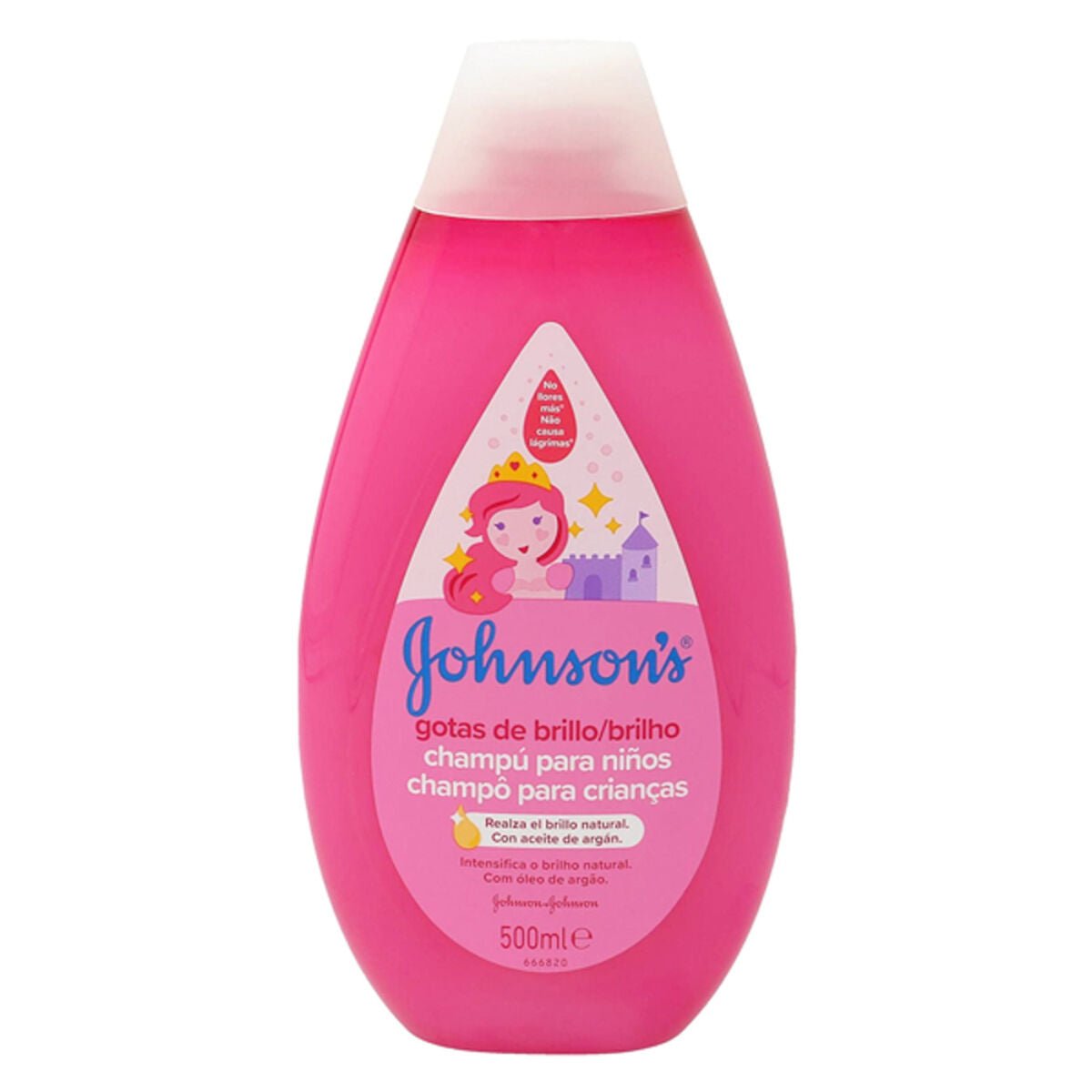 Champú BABY gotas de brillo Johnson's 9437600 (500 ml) 500 ml - Tuparafarma