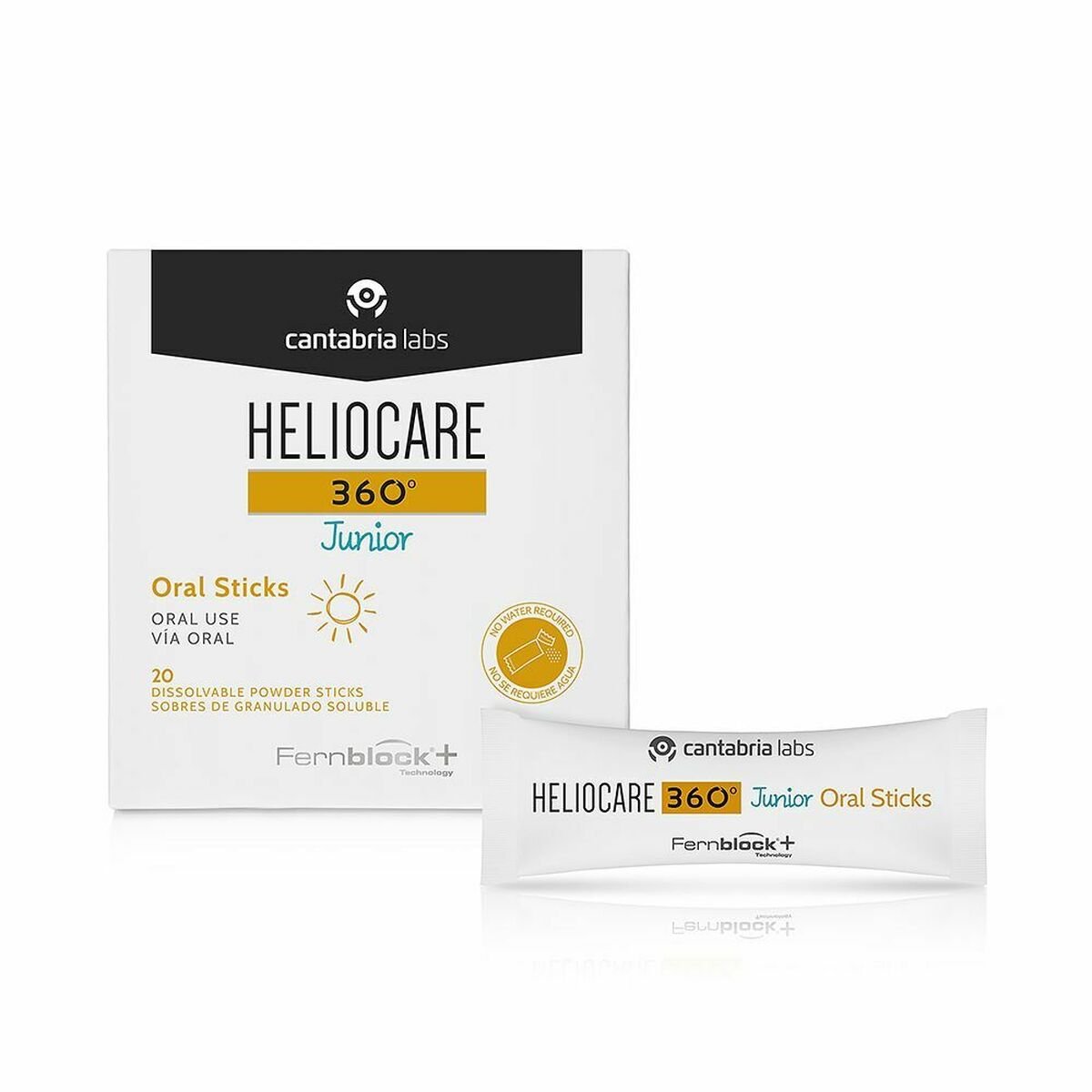 Protector Solar para Niños Heliocare 360° Junior (20 Unidades) - Tuparafarma