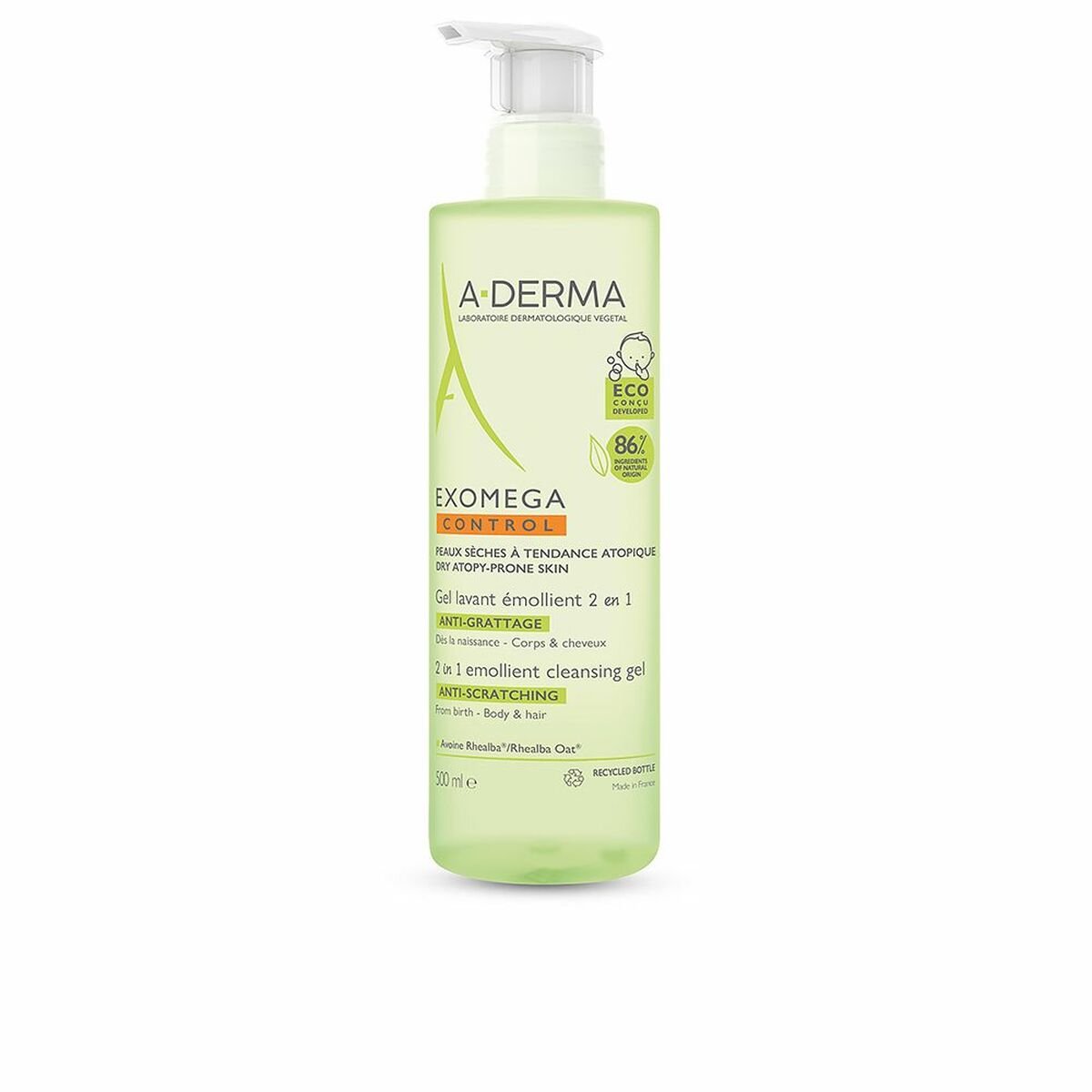 Gel de Ducha A - Derma Exomega Control 500 ml - Tuparafarma