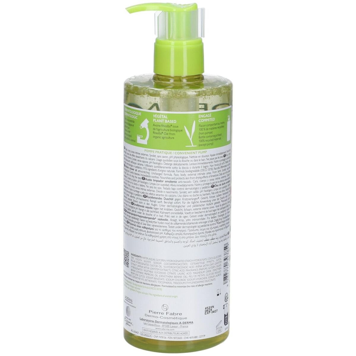 Set de higiene A - Derma EXOMEGA - Tuparafarma