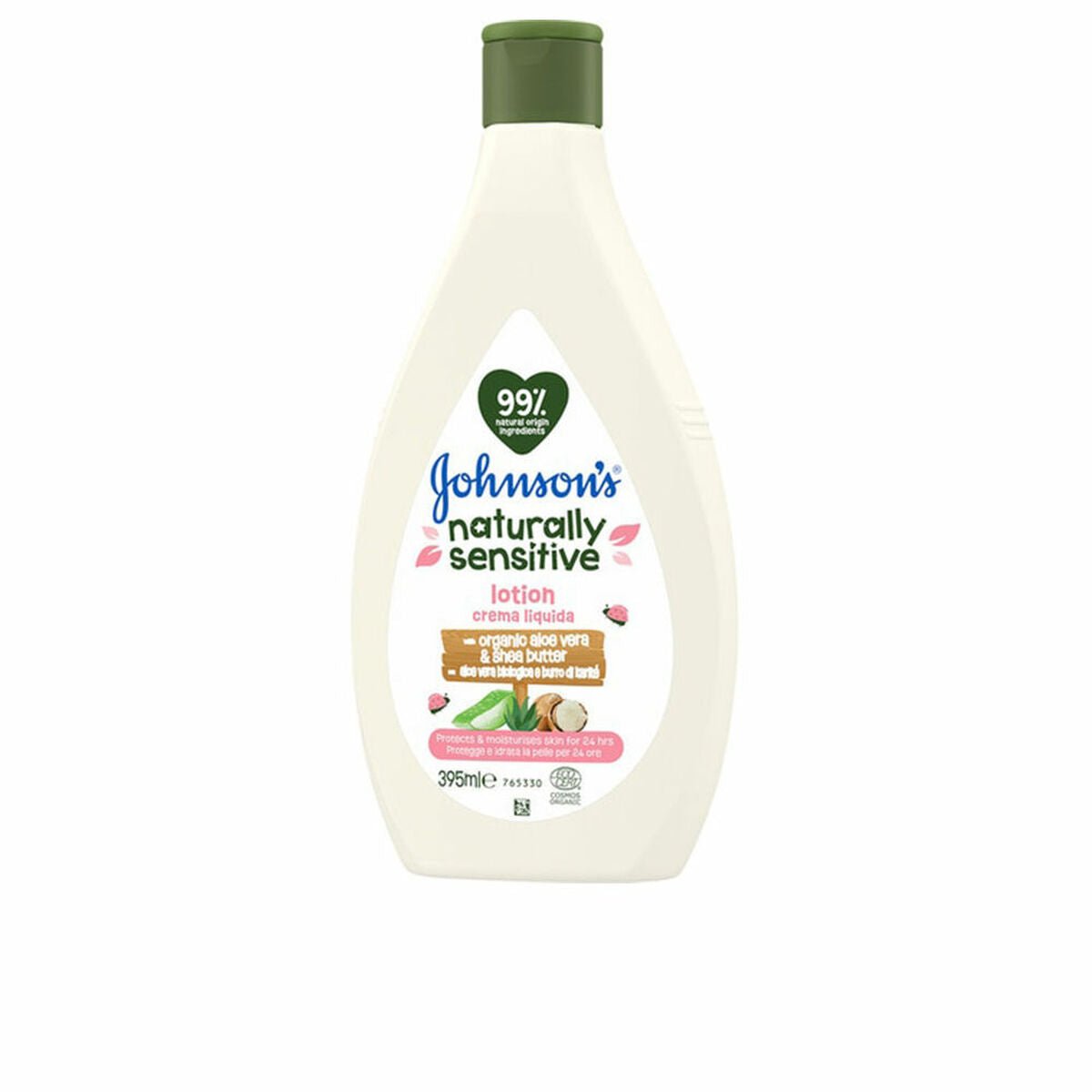 Loción Corporal Infantil Hidratante Johnson's BABY BIO NATURALLY SENSITIVE 395 ml - Tuparafarma
