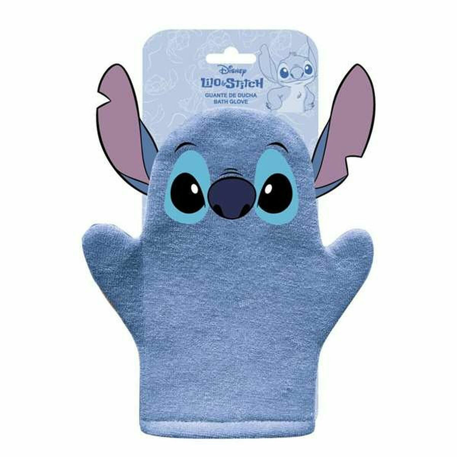 Manopla de Baño Stitch Lila