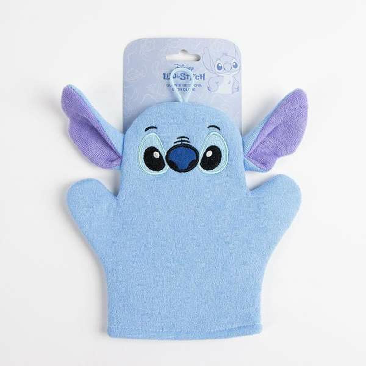 Manopla de Baño Stitch Lila - Tuparafarma