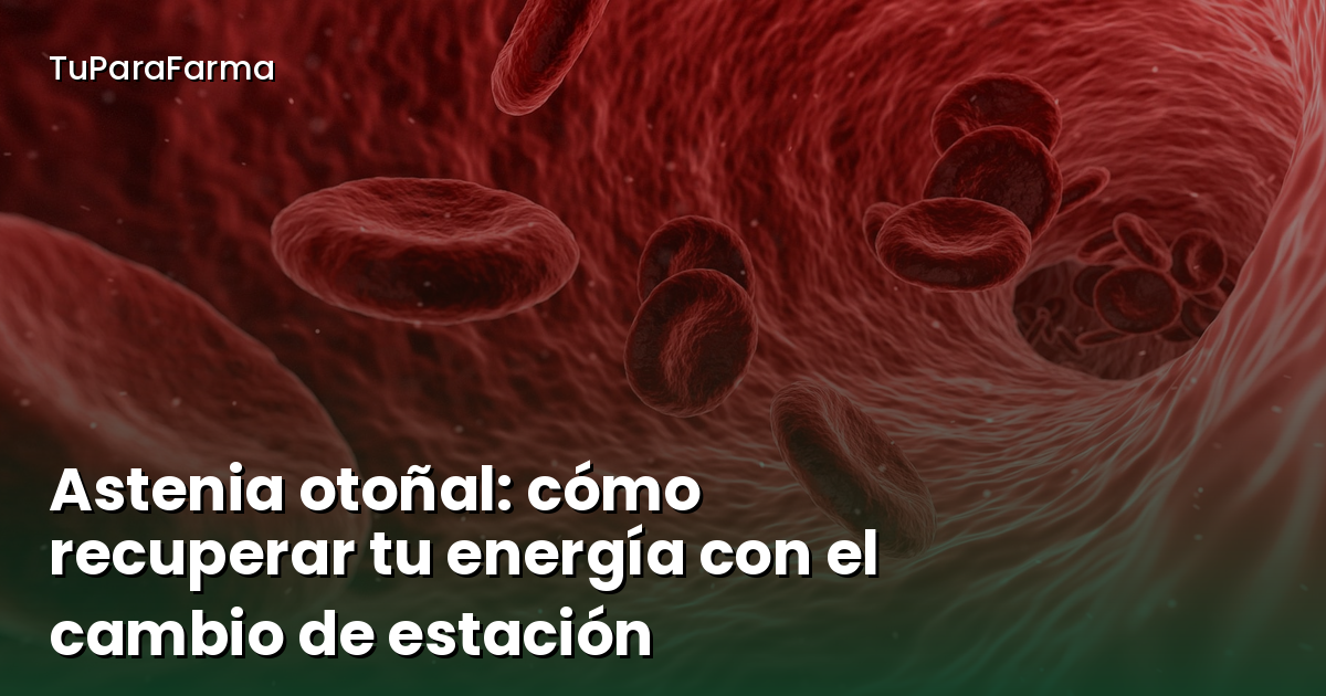 Astenia otoñal: cómo recuperar tu energía con el cambio de estación