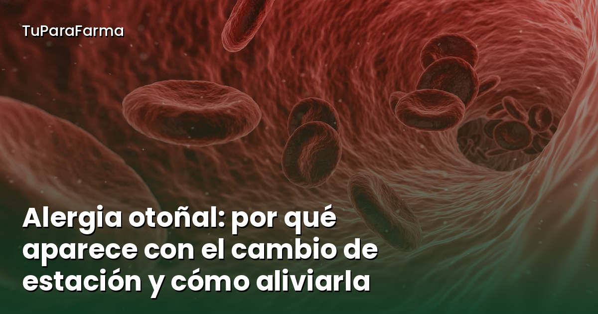 Alergia otoñal: por qué aparece con el cambio de estación y cómo aliviarla